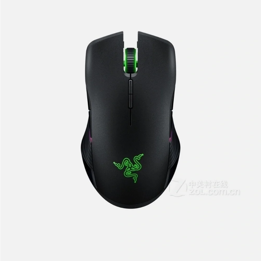 Razer Black Mouse with Vibrant Green Accents - Picture 1 of 9
